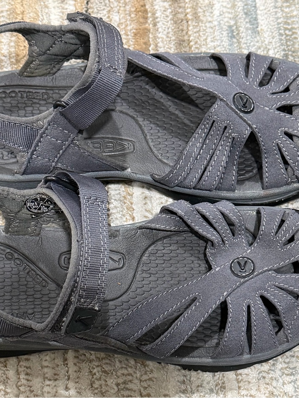 Keen Women's Gray Open-Toe Strappy Sandals - Picture 2 of 5